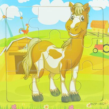 Пазл «Лошадка», 9 дет.