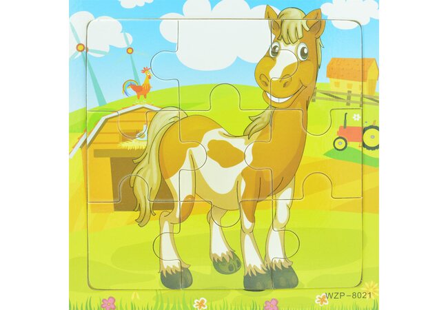 Пазл «Лошадка», 9 дет.