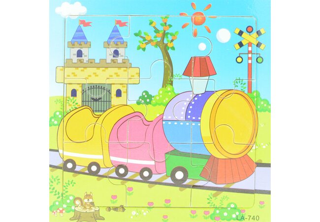 Пазл «Поїзд», 9 дет.