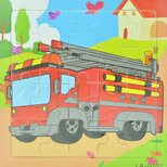 Пазл «Пожарный автомобиль», 20 дет.