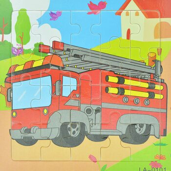 Пазл «Пожарный автомобиль», 20 дет.