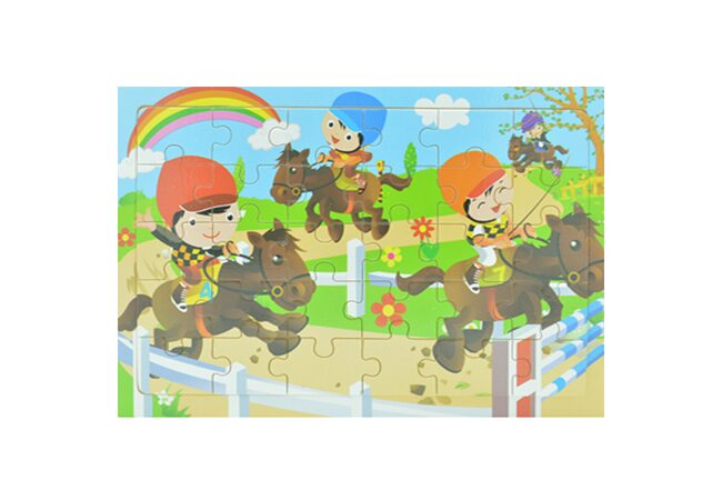 Пазл «Скачки», 30 дет.