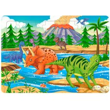 Пазл «Животные Юрского периода», 60 дет.