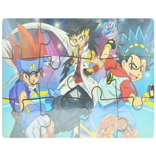 Пазл с подставкой «Бейблейд 1», 12 эл.