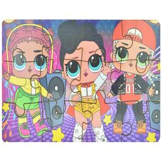 Пазл с подставкой «Лол 1», 12 эл.