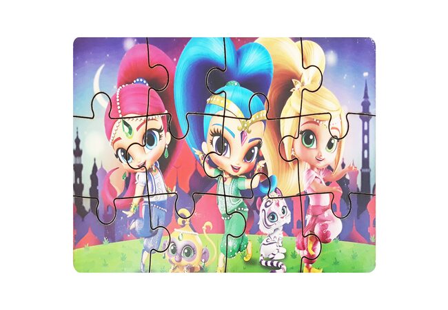 Пазл с подставкой «Шиммер и Шайн», 12 эл.