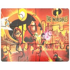 Пазл с подставкой «Суперсемейка», 12 эл.