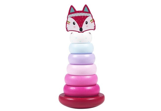 Пирамидка неваляшка «Лиса»