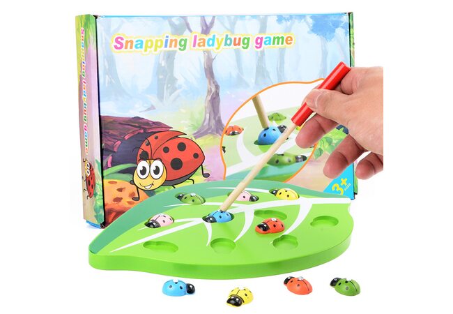 Игра «Поймай божью коровку»