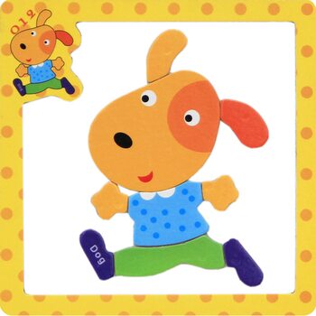 Магнитный пазл «Пёсик»