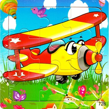 Пазл «Самолётик», 9 дет.
