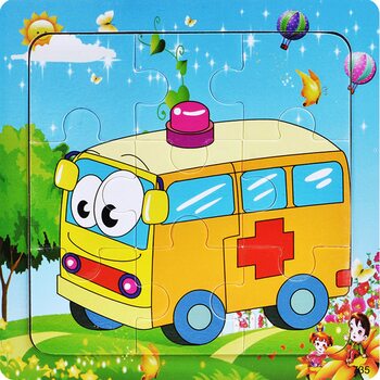 Пазл «Скорая-103», 9 дет.