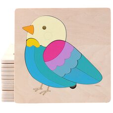 Пазл «Птичка» 10 дет.