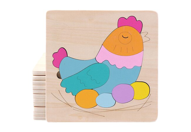 Пазл «Курочка» 10 дет.