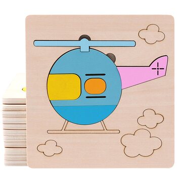 Пазл «Гелікоптер» 6 дет.