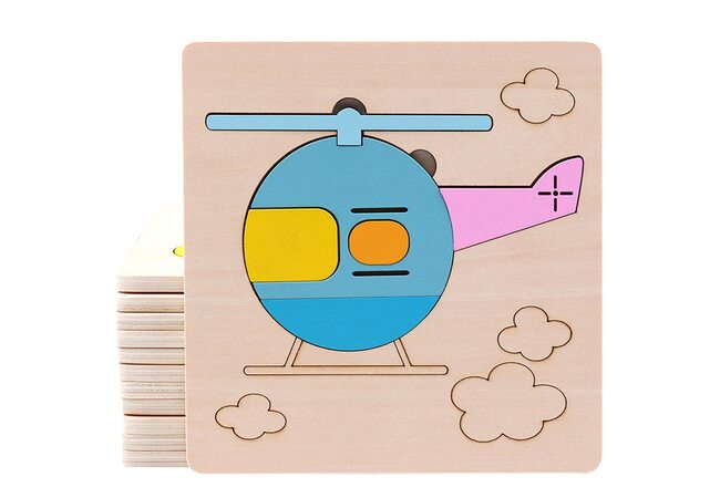 Пазл «Вертолет» 6 дет.