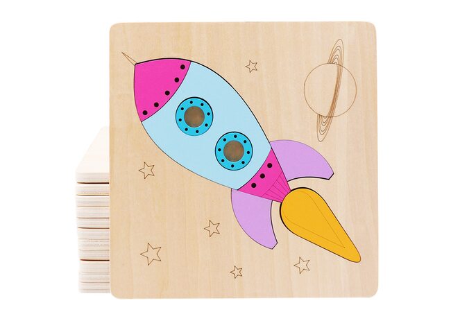 Пазл «Ракета» 8 дет.