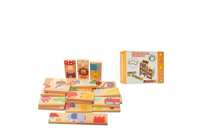 Развивающее домино, 28 дет.