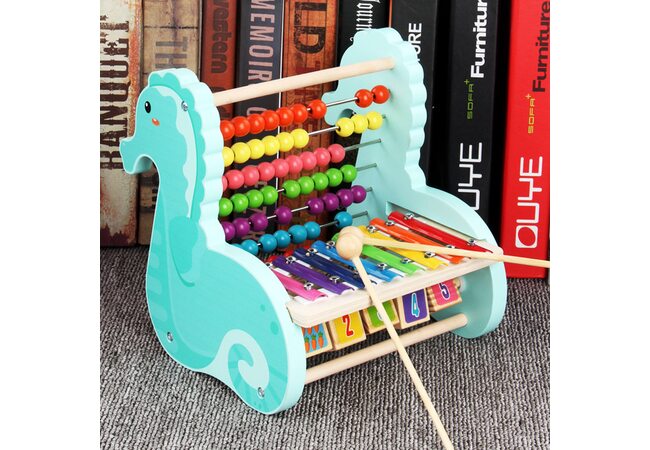 Счеты-ксилофон «Морской конек»