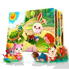 Серия пазлов «Ассорти», 40-50-60-80 дет.