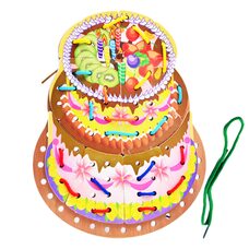 Шнуровка «Торт»