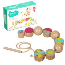 Шнуровка-бусы «Гусеница»