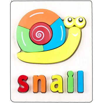 Объемный пазл «Snail»