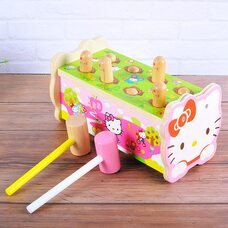 Охота на кротиков «Hello Kitty».