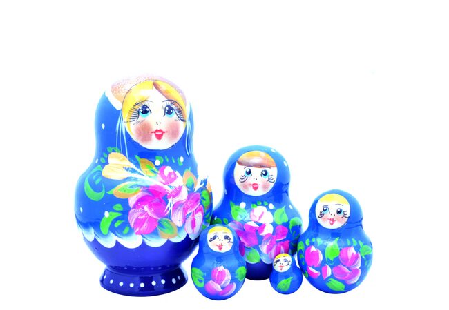 Сувенирная матрешка (малая)