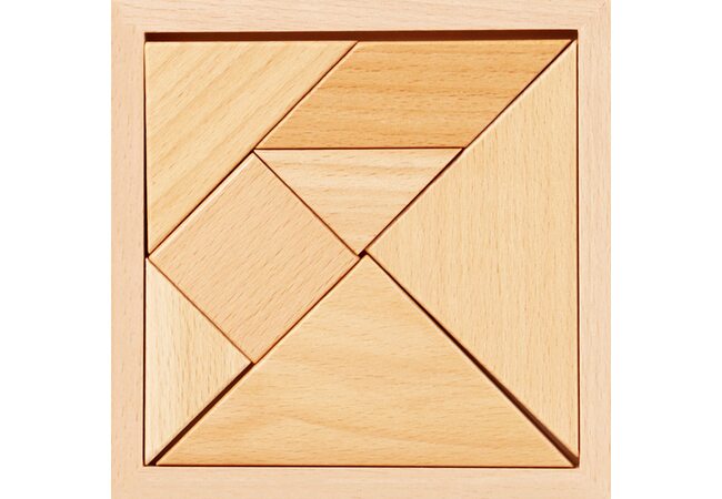 Розвиваюча головоломка «Танграм» (нефарбований)