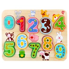 Вкладыши объемные «Цифры»