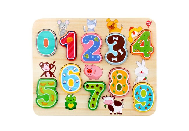 Вкладыши объемные «Цифры»