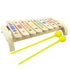 Деревянный ксилофон, 8 тонов (новый)