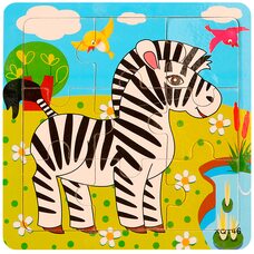 Пазл «Зебра», 9 дет.
