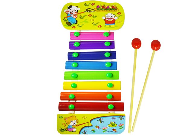Ксилофон «На лужайке», 8 тонов