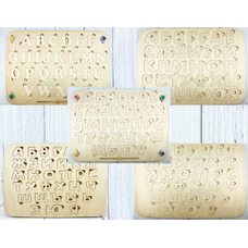 Алфавит-цифры-знаки-фигуры (набор для творчества)