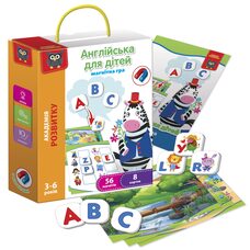 «Английский» (дидактический материал с магнитами), укр.