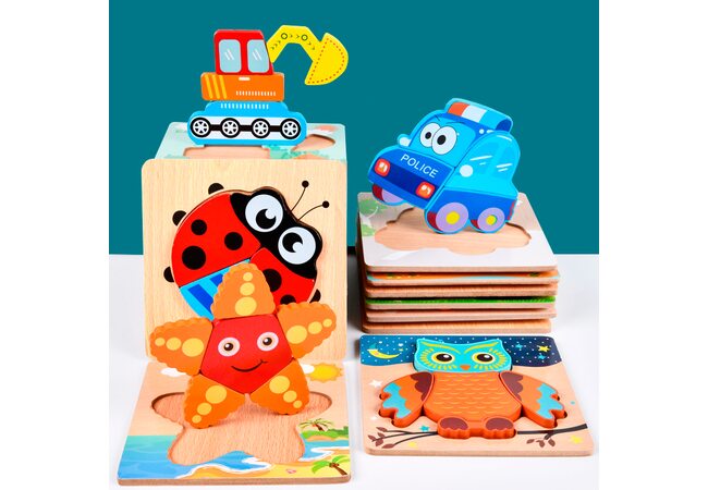 Вкладыши объемные «Ассорти»