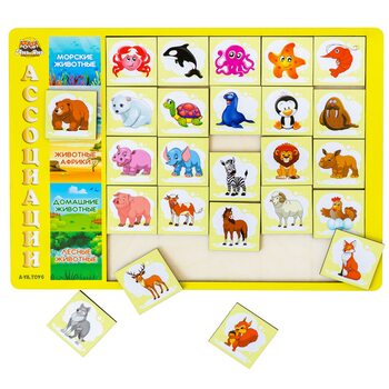 Асоціації  «Тварини» (середовище існування)