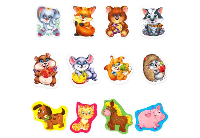 Бебі пазли від ТМ "Vladi Toys"