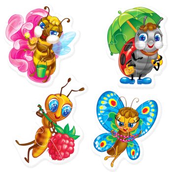 Бебі пазли «Комахи»