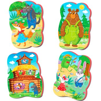 Бебі пазли «Теремок»