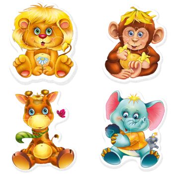 Бебі пазли «Зоопарк»