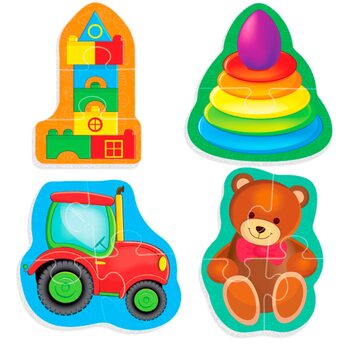 Бебі пазли «Іграшки»