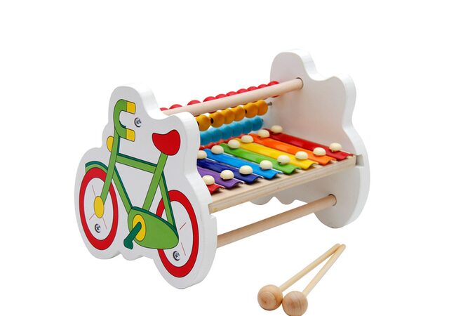 Рахівниця-ксилофон «Велосипед»