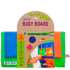 Бизиборд «Застежки» (3 игровые панели)