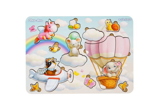 Зефирные вкладыши «Чудо зверята» (большие)