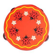 Деревянный бубен «Хоровод» 15х15 см.