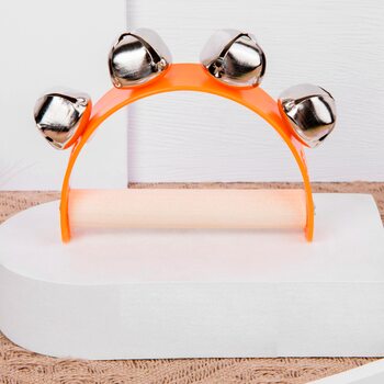 Бубенчики музыкальные (оранжевые)