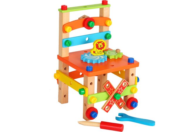 Конструктор «Стул» (цветной)